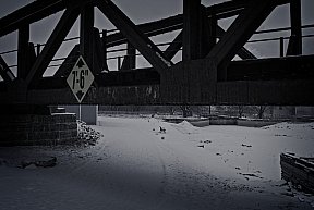 Tow path - Canal Railroad Swing Bridge