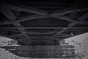 Going Under - Canal Railroad Swing Bridge