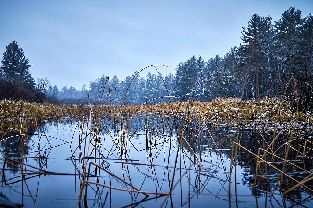 Winter Kayaking Landscape Photography with the Canon 7D